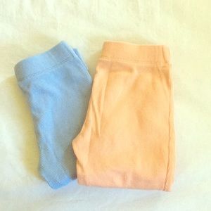 CARTER’S 18M RIBBED PANTS - 2 PCS
